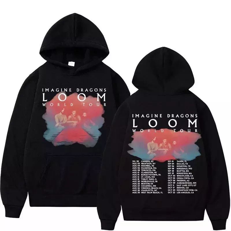 Music Lover Imagine Dragons Band Loom Tour 2024 Album Hoodie